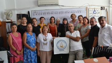 AYVALIK-KÜÇÜKKÖY HALK MÜZİĞİ DERNEĞİ’NDE BAŞKAN BALTACI’YA GÜVENOYU
