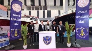 AYVALIK DENİZCİLİK LİSESİ TÜRKİYE’NİN EN BÜYÜK FUARINA KATILDI