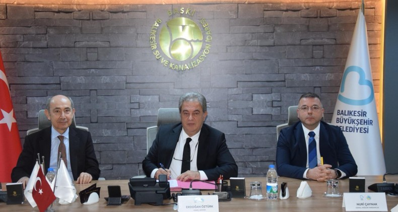 KÖRFEZİN ATIKSU SORUNUNU BALIKESİR BŞB BAŞKANI AKIN ÇÖZÜYOR