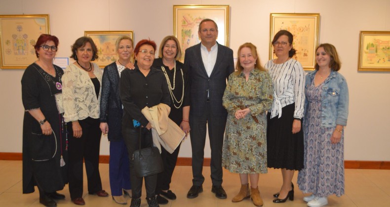 AYVALIK’TA HAT VE MİNYATÜRLERİNDE OLDUĞU “KARMA SELÇUKLU TEZHİP SERGİSİ” AÇILDI