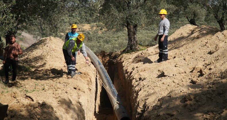 BASKİ’DEN GÖMEÇ’E YENİ İÇME SUYU HATTI