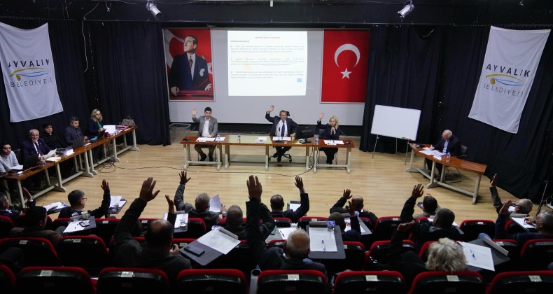 AYVALIK BELEDİYESİ’NİN 2024 FAALİYET RAPORU ONAYLANDI