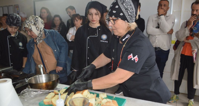 AYVALIK’TA “SIFIR ATIK MUTFAK” PROJESİ EV EKONOMİLERİNE DESTEK OLACAK