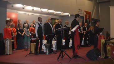 AYVALIK’TA ATATÜRK KENDİ SESİYLE ANILDI