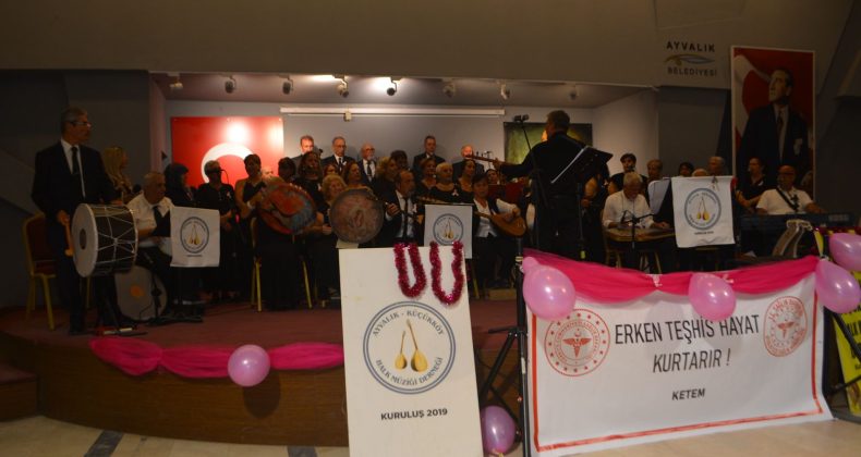AYVALIK’TA TÜRKÜLERLE KANSER FARKINDALIĞI