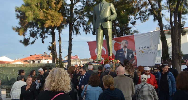 AYVALIK ATA’SINA KOŞTU