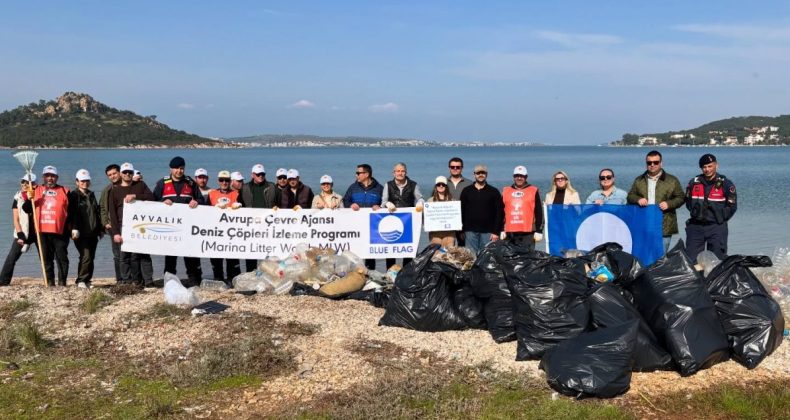 AYVALIK ADALARI TABİAT PARKI SINIRLARI İÇİNDE KAPSAMLI BİR ATIK TOPLAMA VE İZLEME ÇALIŞMASI YAPILDI