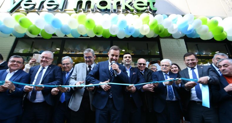 BÜYÜKŞEHİR EMEĞE DEĞER KATTI, ONDAN YEREL MARKET’İ HİZMETE AÇTI