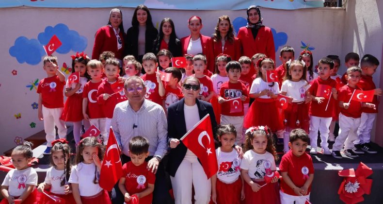 23 NİSAN ETKİNLİĞİNDE ÇOCUKLAR GELECEĞE UMUT OLDU