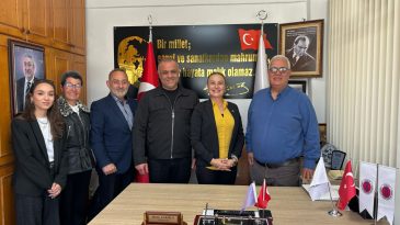 AYVALIK’TA İYİ PARTİ’DEN ESNAF ODASINA ZİYARET
