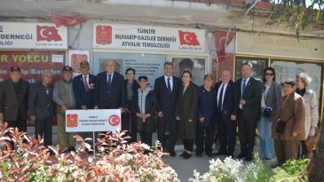 ZAFER PARTİSİ GENEL BAŞKAN YARDIMCISI PEHLİVANOĞLU’NDAN AYVALIKLI GAZİLERE NAZİK JEST