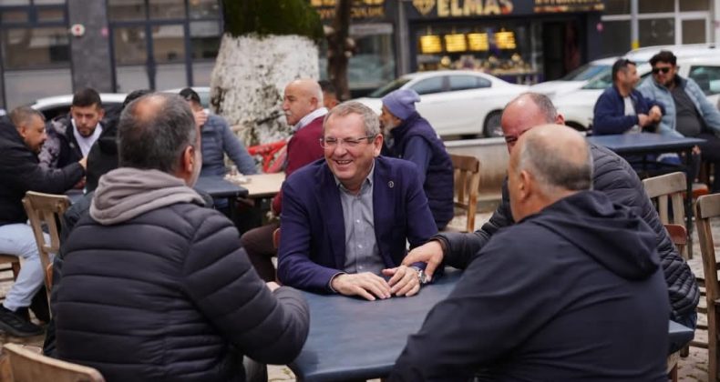 ALTINOVA’DA BAŞKAN ERGİN’DEN HALKLA SAMİMİ BULUŞMA
