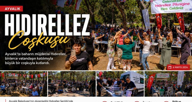 AYVALIK’TA HIDIRELLEZ COŞKUSU