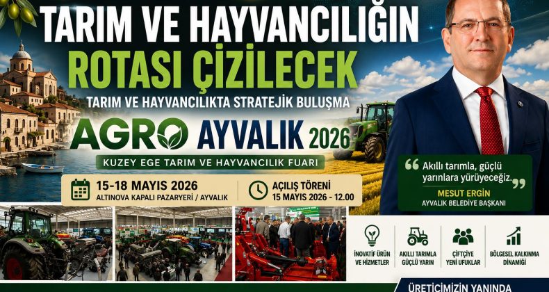 AYVALIK’TA TARİHİ TARIM ZİRVESİ