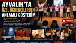 AYVALIK’TA CUNDA MTAL’Lİ ÖZEL ÖĞRENCİLERDEN ANLAMLI GÖSTERİM