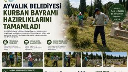 AYVALIK BELEDİYESİ KURBAN BAYRAMI HAZIRLIKLARINI TAMAMLADI
