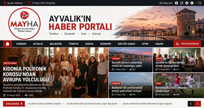KİDONİA POLİFONİK KOROSU’NDAN AVRUPA YOLCULUĞU
