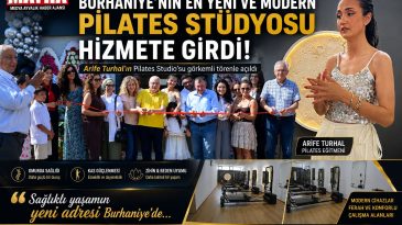 BURHANİYE’NİN EN YENİ VE MODERN PİLATES STÜDYOSU HİZMETE GİRDİ