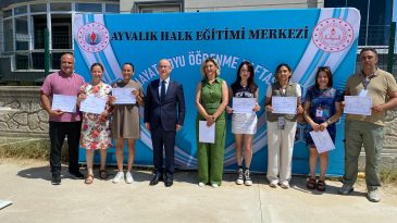 AYVALIK’TA EMEK VE AZMİN BULUŞTUĞU AHEM SERGİSİNE YOĞUN İLGİ